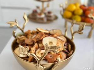 سرویس گلبرگ طلایی 5 پارچه آلومینیومی