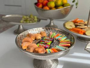 سرویس پذیرایی 11 تیکه طرح چرمی