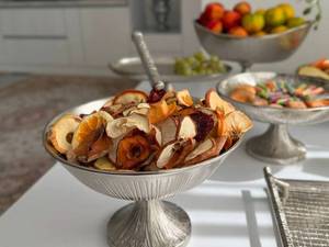 سرویس پذیرایی 11 تیکه طرح چرمی