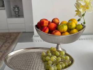 سرویس پذیرایی 11 تیکه طرح چرمی