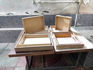 تولید سینی رزین کاری چوبی