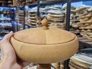 شکلات خوری پایه دار چوبی 