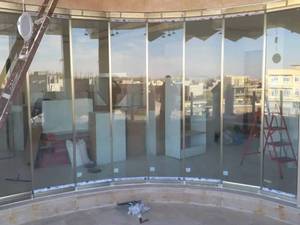 خرید شیشه اکاردنی با طرح هندسی