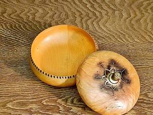 شکلات خوری و قندان چوبی