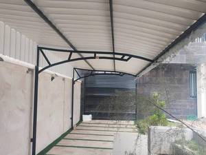 سایبان پارکینگ خانگی بدون پایه در کرمان