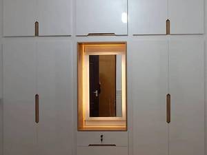 طراحی و ساخت کمد دیواری با آینه