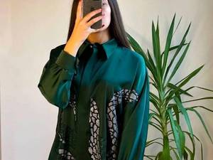 خرید شومیز مجلسی ساتن زارا 