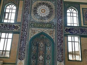 زیباسازی مسجد در شهرکرد
