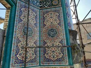 زیباسازی مسجد در شهرکرد