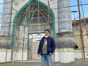 زیباسازی مسجد در شهرکرد