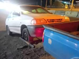 شماره یدک‌کش ماشین در آبعلی
