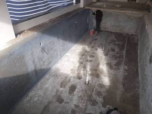 آب بندی استخر در رشت