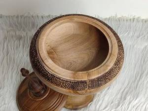 شکلات خوری پایه دار چوبی