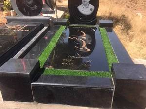 خرید سنگ قبر جدید همراه کتبه در تهران