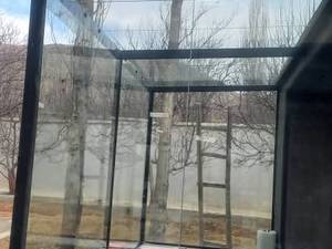 ساخت آلاچیق شيشه‌ای مدرن در شیراز