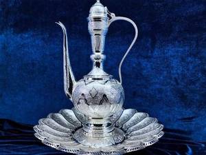 خرید و قیمت آفتابه لگن نقره در تبریز