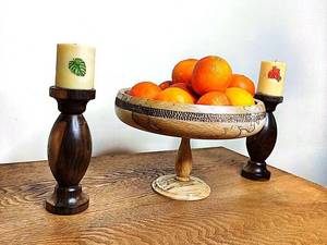 خرید میوه خوری قلم زنی پایه دار در تبریز