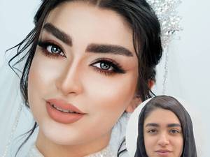 آرایش عروس اروپایی در اراک