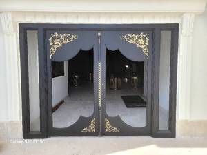 ساخت در ورودی تالار در کاشان