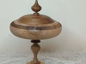 خرید شکلات خوری پایه دار چوبی در گلستان