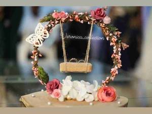جاحلقه استند گلدار
