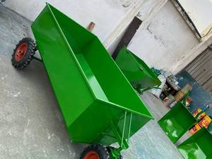 چهارچرخ حمل علوفه در گرگان
