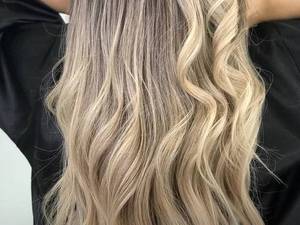 هرینه بالیاژ بلوند گرم در ساری