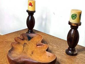 خرید اردو خوری دست تراش چوبی در اصفهان
