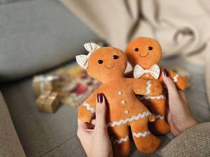 خرید عروسک کوکی زنجبیلی اورجینال ورامین
