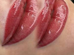 شیدینگ لب طبیعی در کرمانشاه