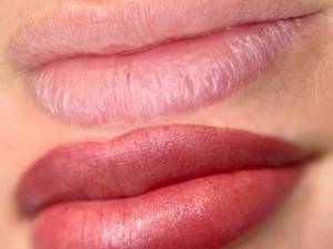 شیدینگ لب طبیعی در کرمانشاه