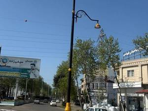 پایه چراغ خیابانی مدرن انزلی