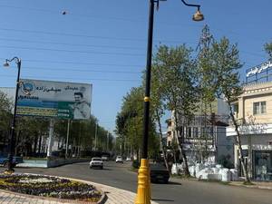 پایه چراغ خیابانی مدرن انزلی