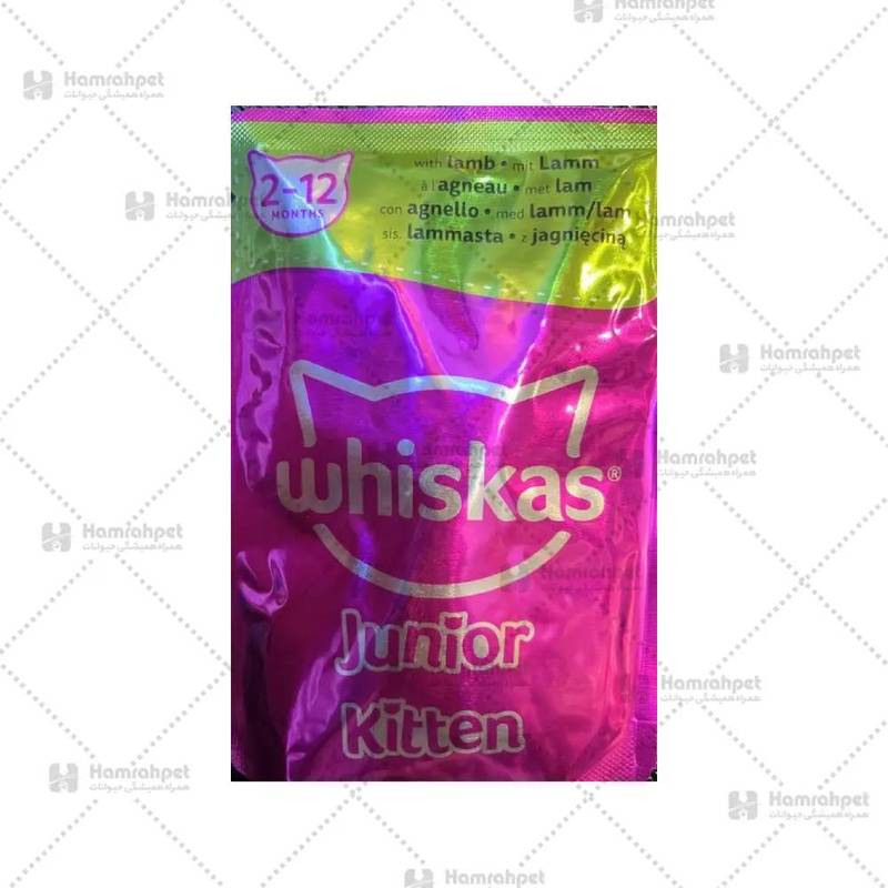 پوچ بچه گربه ویسکاس طعم گوشت بره تهران