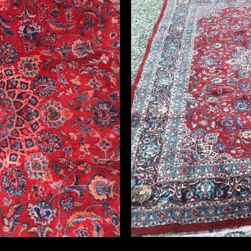 رنگبرداری فرش دستباف در قزوین