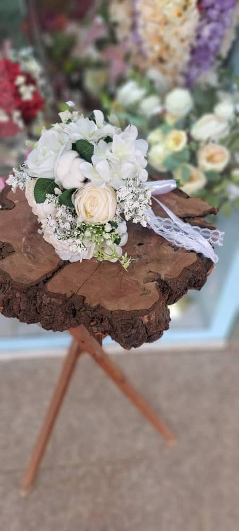 خرید دسته گل عروس طبیعی در مسجدسلیمان