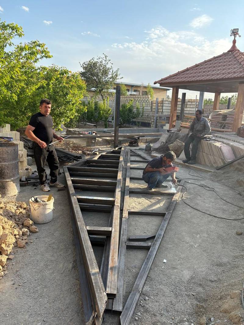 ساخت و اجرای خرپای فلزی در اصفهان