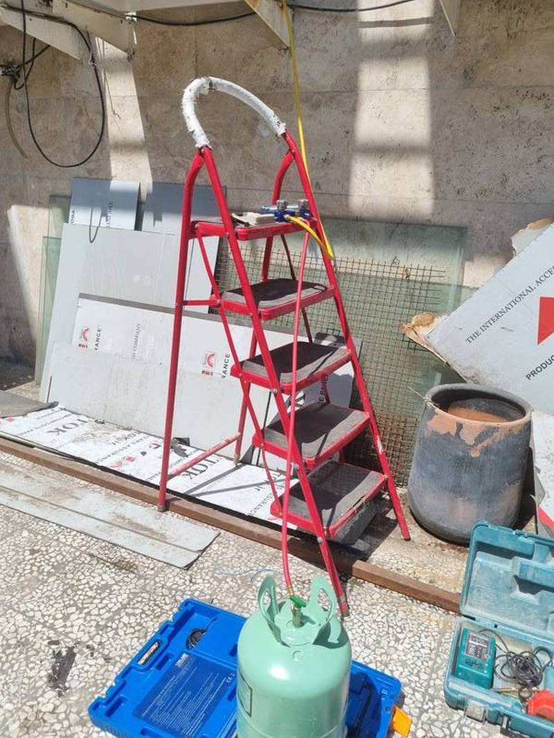 تعمیر و شارژ گاز اسپیلت در زیباکنار