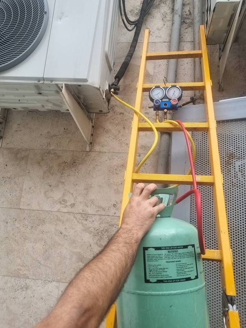 شارژ گاز اسپیلت اوجنرال در انزلی