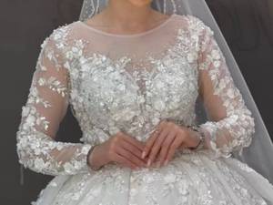 مدل لباس عروس پرنسسی در اصفهان