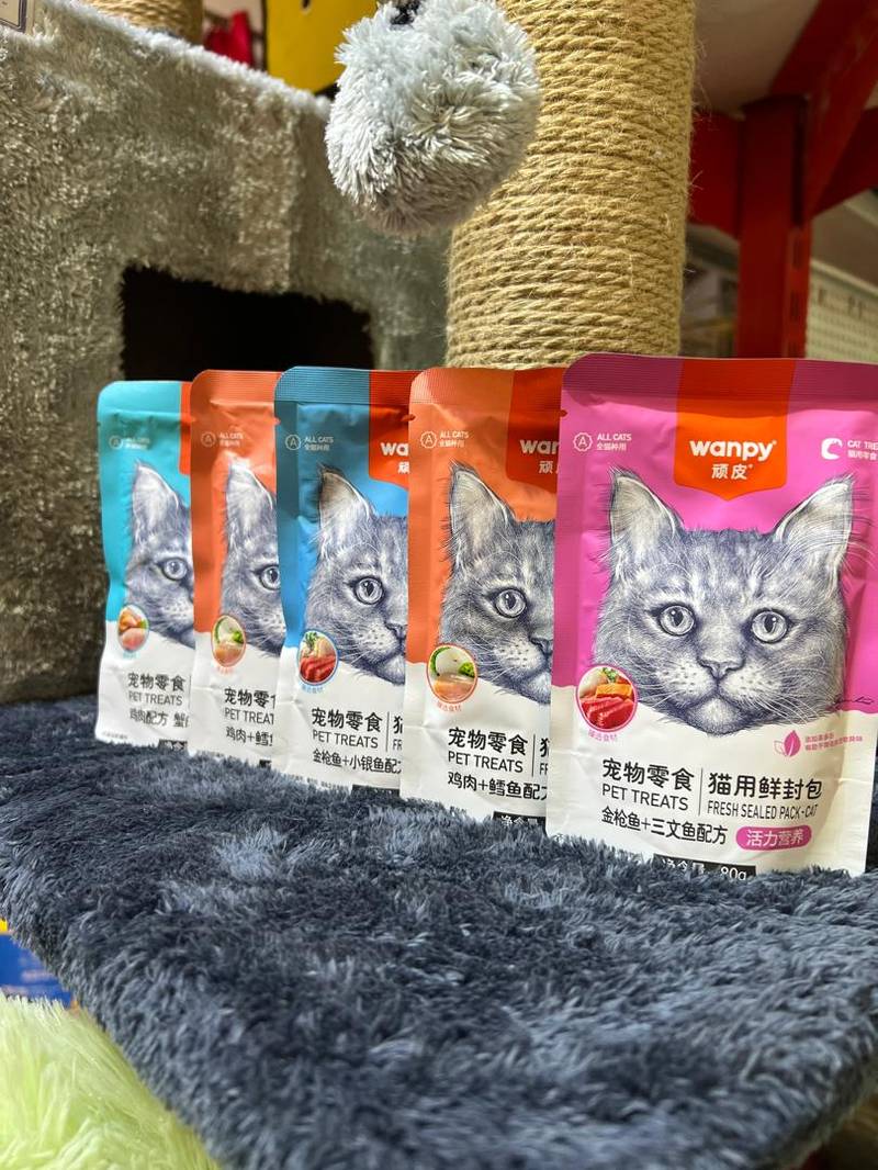 پوچ ونپی گربه در 5 طعم مختلف در ساری