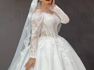اجاره لباس عروس حریر و دانتل در قزوین