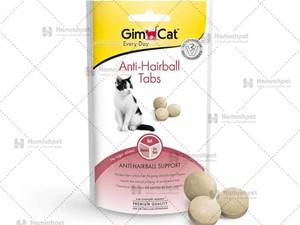 قرص آنتی هیربال گربه جیم کت GimCat Tabs AntiHairball وزن 40 گرم