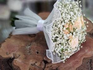 سفارش دسته گل عروس با تور در اهواز