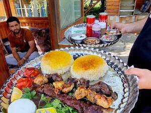 آلاچیق خانوادگی در آقا سید شریف رشت