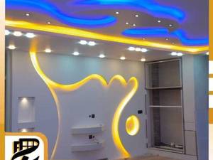 اجرای کناف سقف پذیرایی در یزد