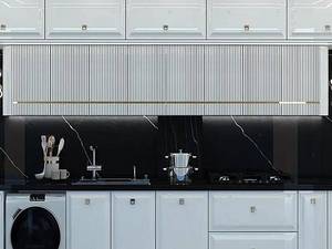کابینت کلاسیک با روکش چوب