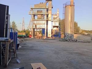 کارخانه آسفالت ۲۰۰ تن در ساعت روسیه