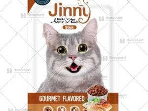 تشویقی گربه جرهای جینی با طعم گورمت JerHigh Jinny Cat Treat With Gourmet وزن 35 گرم