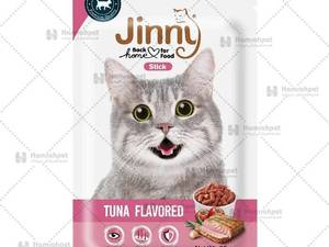 تشویقی گربه جرهای جینی با طعم ماهی تن JerHigh Jinny Cat Treat With Tuna وزن 35 گرم